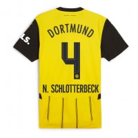 Borussia Dortmund Nico Schlotterbeck #4 Fußballbekleidung Heimtrikot 2024-25 Kurzarm